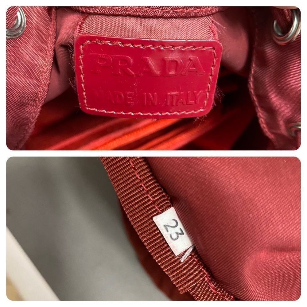 COPY - PRADA Nylon Silvertone Pouch to Shoulder Crossbody Bag 💼 P1 - Picture 9 of 17